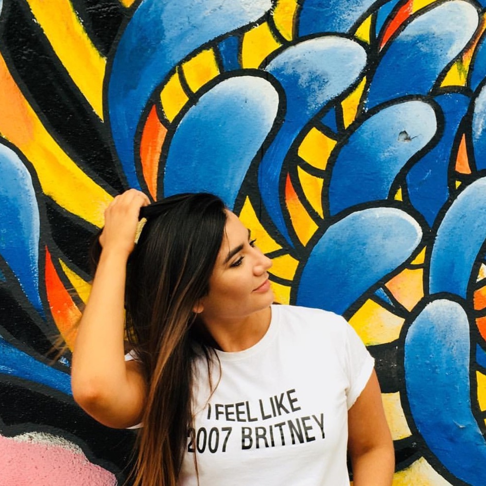 “I feel like 2007 britney” t shirt